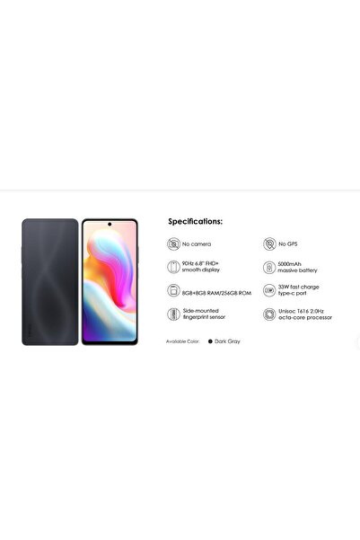 benco S1Plus No camera No GPS 8+8GB (16GB) Ram 256GB Rom 33W Fast Charger Dar...