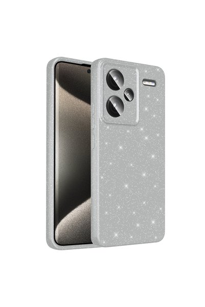 tekno grup Xiaomi Redmi Note 13 Pro Plus 5g Case Camera Protected Glittery Si...