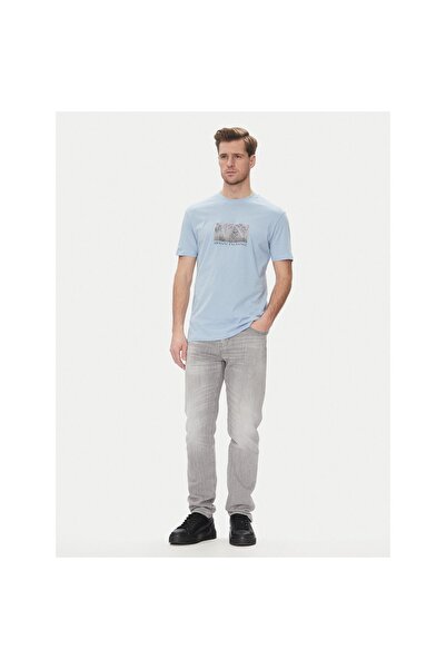 Armani Exchange Tricou bărbătesc XM000555 AF10358 Albastru