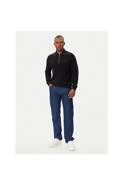 Lacoste Pulover bărbătesc AH5187 Negru