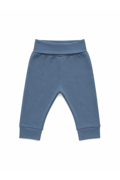 FYB Baby Lycra Ribbed Long Pants Soft Flexible Basic Single Bottom