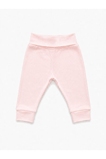 FYB Baby Lycra Ribbed Long Pants Soft Flexible Basic Single Bottom