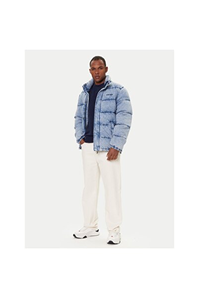 Guess Jeans Geacă de iarnă pentru femei M5BL0QD6181 Albastru