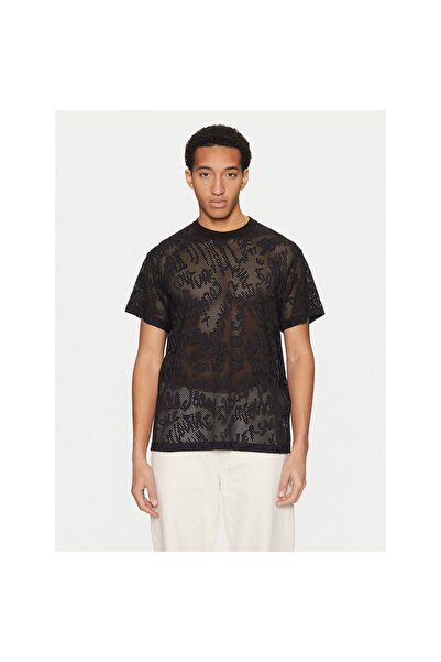 VERSACE JEANS COUTURE Ανδρικό T-shirt 78GAH6R0 J0200 Μαύρο