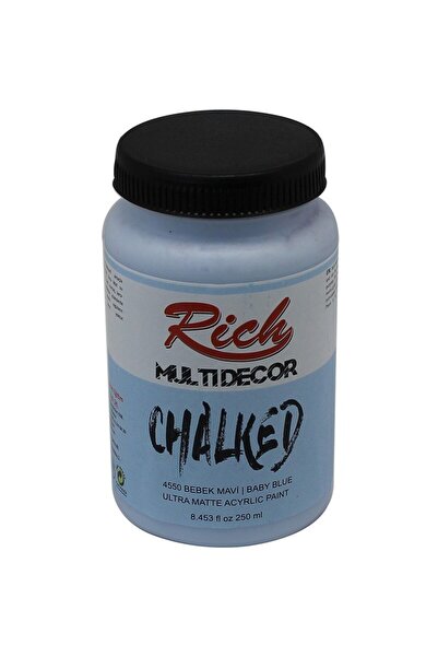 Rich Multi Decor Chalked Akrilik Boya 250 cc Bebek Mavi 4550