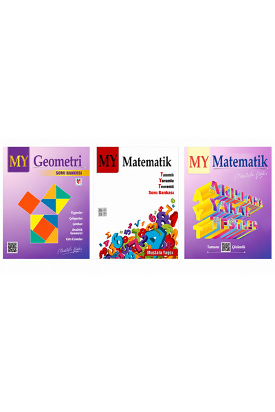 Yazarın Kendi Yayını My Matematik TYT Soru Bankası & My Matematik AYT Soru Ba...