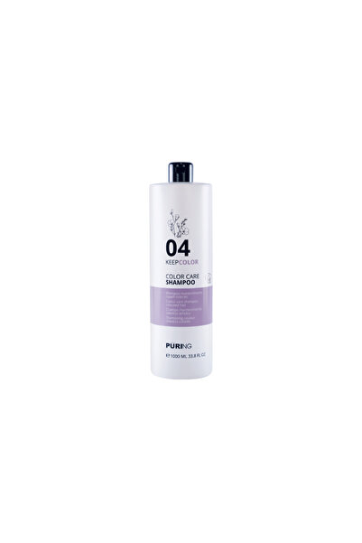 PURING 04 Keepcolor Color Protecting Shampoo with Flaxseed Oil and Vitamin E ...