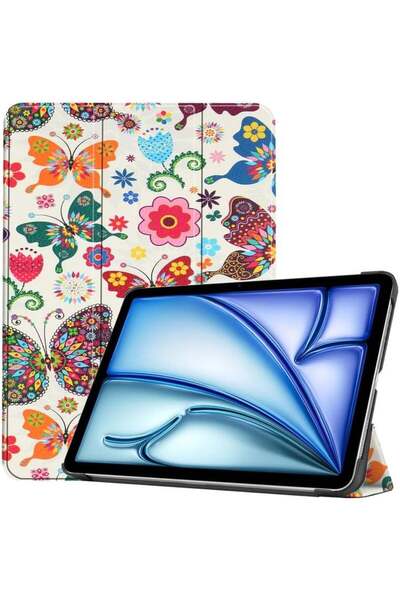 SIGLOO Husă Clamshell interior piele sintetică pentru Apple iPad Air 13 2024 ...