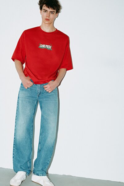 Pull & Bear One Piece relaxed fit tişört
