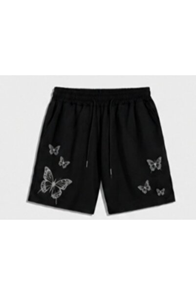 classy moda Unisex Oversize Relaxed Fit High Waist Special Design Printed Sum...