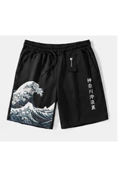 classy moda Unisex Oversize Relaxed Fit High Waist Special Design Printed Sum...