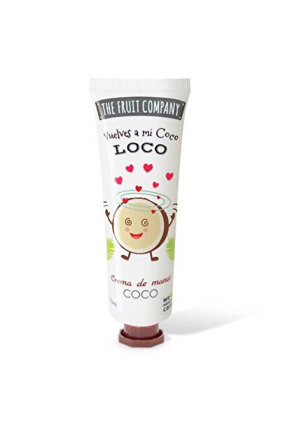 THE FRUIT COMPANY Cremă de mâini Coco 50 ml, Hidratare intensivă, Parfum trop...