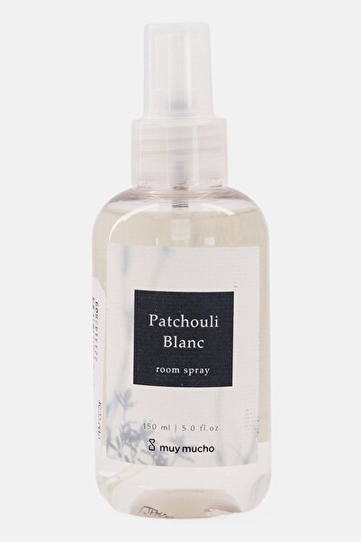 Muy Mucho Patchouli Blanc Room Spray 150 ml, Transparent