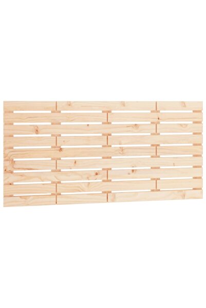 vidaxl Tăblie de pat pentru perete, 156x3x63 cm, lemn masiv de pin