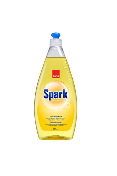 Sano Detergent Lichid pentru Vase cu Aroma de Lamaie - Spark Dishwashing Liqu...