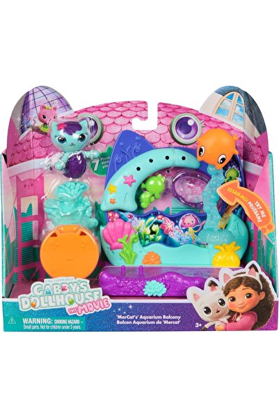 Gabby's Dollhouse Set de joaca, Gabbys Dollhouse, MerCat Aquarium Balcony, 60...