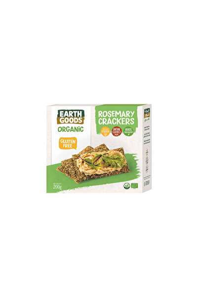 Earth Goods Organic Super Seed Crackers - vegan, gluten free (200g)