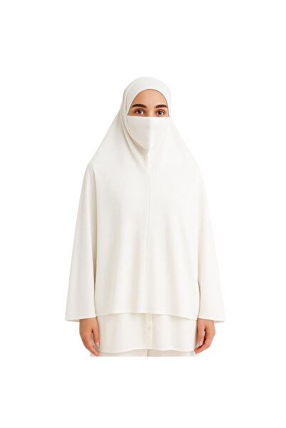 IYDGAH غطاء صلاة سوفليه (5XL) - وشاح عملي جاهز للارتداء مع حجاب تربان - غطاء ...