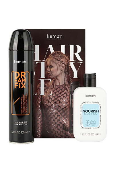 Kemon Σετ Kemon: Dreamfix, Σπρέι Μαλλιών, Δυνατό Κράτημα, 300 ml + Nourish No...