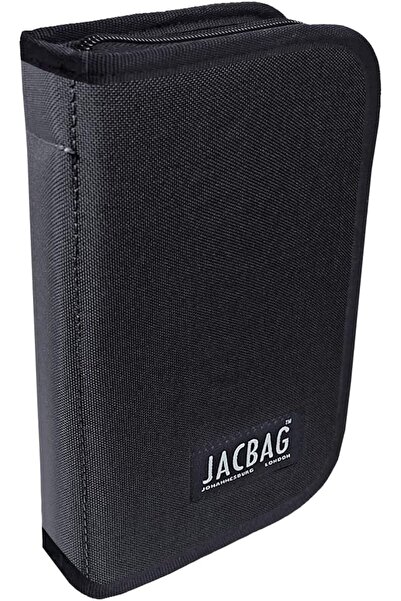 syncticaret Jacbag Cover - Rubber Pencil Case with Flip Cover (Black)