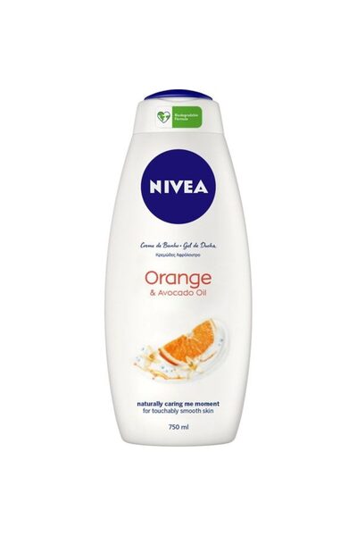 NIVEA Shower Gel, Nivea, 750 ml Happy Time Orange