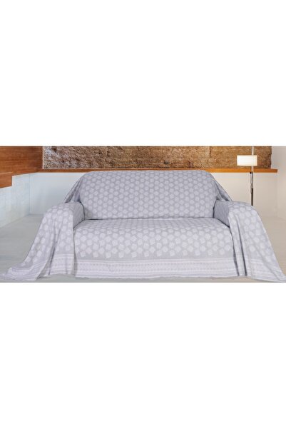 McDecor Κάλυμμα Πολυθρόνας (170Χ180) Γκρι Μάγια -