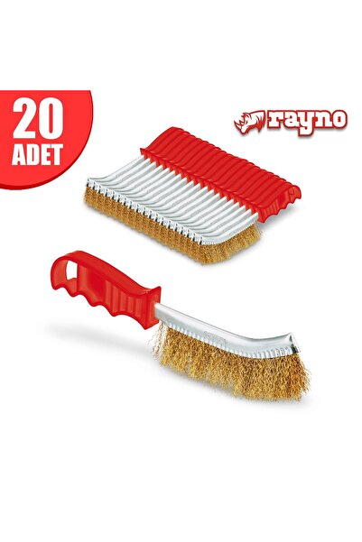 RAYNO Wire Brush 240 mm 20 Pieces - Ryn11600