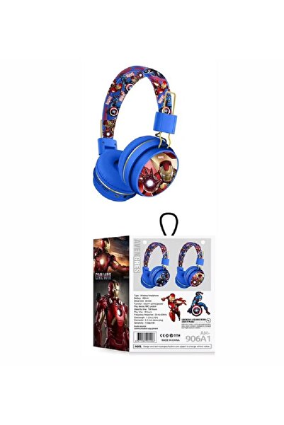 The Avengers Marvel Wireless Children's Headphones Feature the Character Desi...