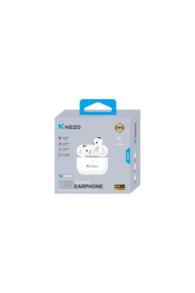 NEZO N-AR03 True Wireless Earbuds – Bluetooth 5.3 TWS Wireless Earphones With...