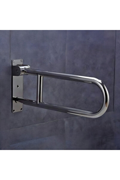 helemend Elderly Safety Handle and Support Movable Wall Base 70 cm Shiny Chro...