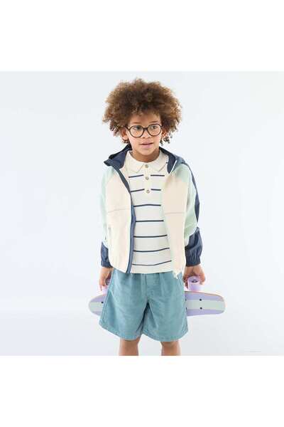 KIABI Corduroy Bermuda Shorts BLUE