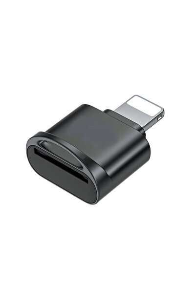 Choice1 GRAY Lightning to TF Card Reader for iPhone 14/13/12/11/Pro Max & iPa...