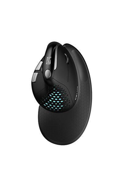Choice Delux M618XSD Black Delux M618XSD Seeker Ergonomic Vertical Mouse with...