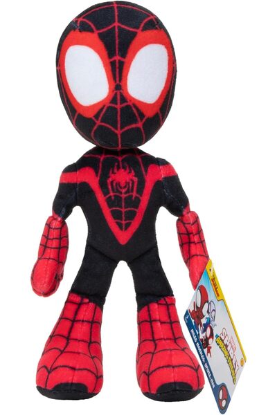 Spidey and His Amazing Friends دمية مارفل SNF0004 قطيفة صغيرة بطول 8 بوصات لش...