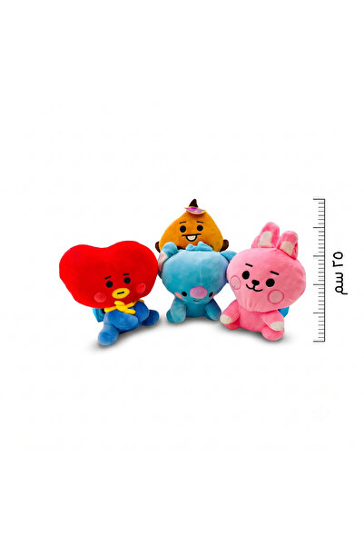 wafra store دمية شخصيات بي تي 21 (BT21) قطيفة ناعمة لمحبي الكيبوب (شخصية عشوا...