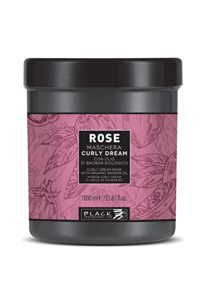 BLACK PROFESSIONAL LINE Masca Definire Bucle cu Ulei de Baobab - Rose Curly D...