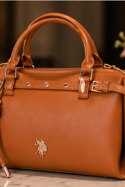 U.S. Polo Assn. USPA BOSTON BAG US6578,CAMEL