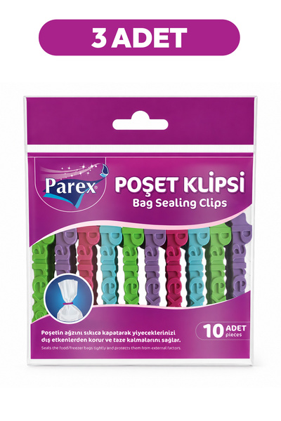 Parex Butterfly Bag Clips Three Pack
