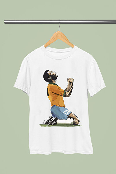 MAGORS TRICOU DIN BUMBAC CU MÂNECĂ SCURTĂ, CU IMPRIMEU PELE, MODEL REGULAR, P...
