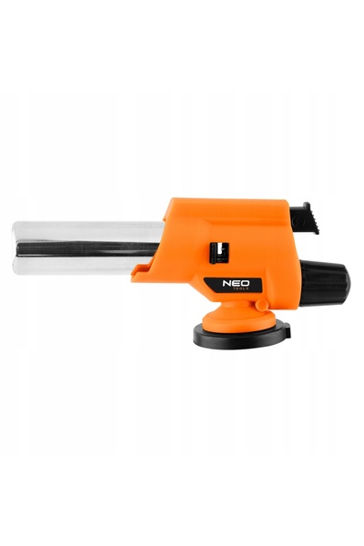 NEO Tools Arzător pe gaz cu aprindere piezoelectrică, rotativ la 360 de grade...