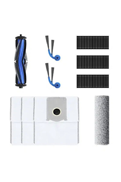 Ecovacs T80 Omni Uyumlu 10 Parça Yedek Parça Seti (Ana Fırça, Rulo Mop, Filtr...