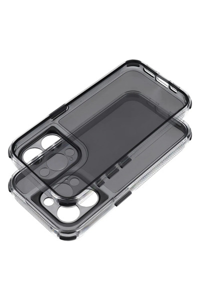 Techwave Θήκη CrystalGuard για Apple iPhone 15 Pro Max μαύρη