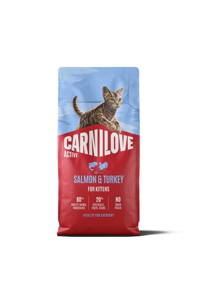 Carnilove Salmon & Turkey for Kittens – Healthy Growth 6KG