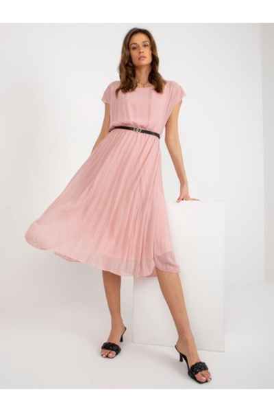 rue parıs Rochie Dama, RUE PARIS, Poliester, Rochie evazata, Roz deschis, mod...