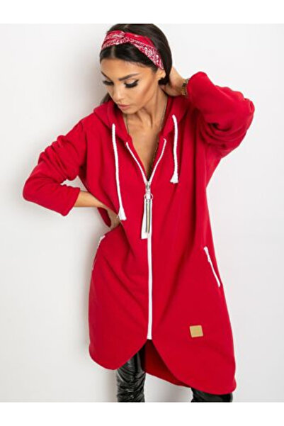 Relevance Women's Sweatshirt, RELEVANCE, Cotton, Long Sleeve, Red, model RV-B...