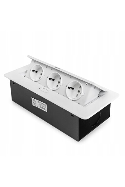 Spacetronik Priză de birou pentru mobilier SPS-D33W