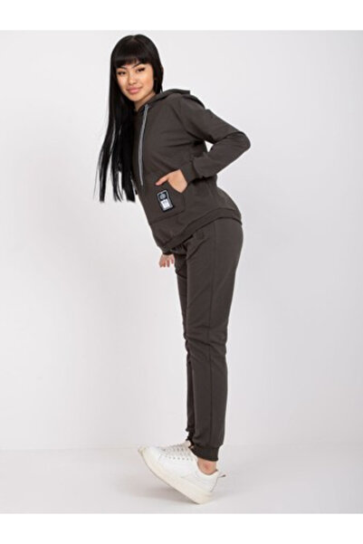 Relevance Compleu Dama Maneca lunga, Sport, RELEVANCE, Khaki Casual Model RV-...