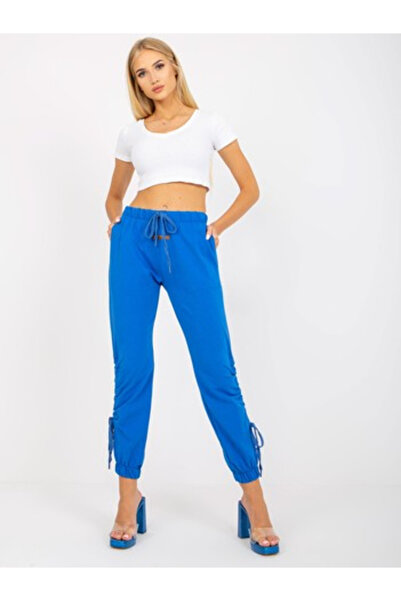 Relevance Pantaloni Trening Dama Mansete elastice, Guler inalt, RELEVANCE, Al...