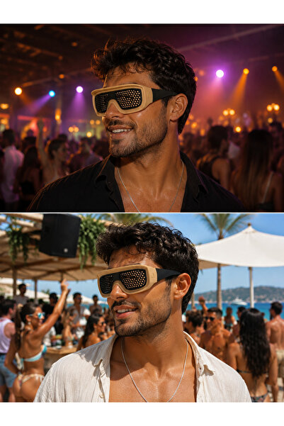 KEMX Party Glasses Entertainment Costume Party 3D Glasses Hard Plastic Adult ...