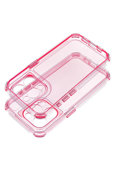 Techwave Θήκη CrystalGuard για Apple iPhone 15 Pro Max ροζ